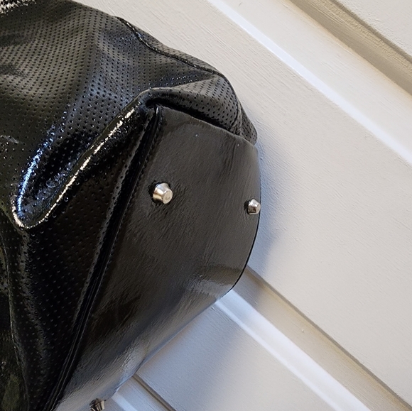 Roberta Gandolfi patent black bag - Picture 7 of 16